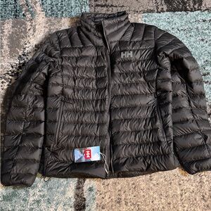 Helly Hansen Black Quilted Puffer Jacket
